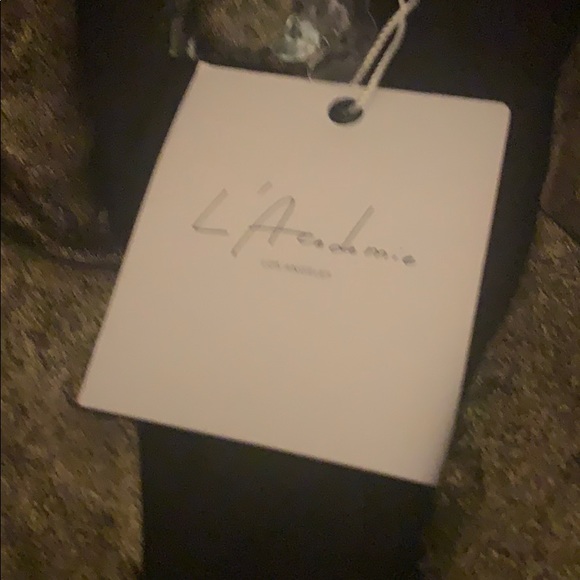 L’Academie Shimmery Gold Romper New - Picture 4 of 8